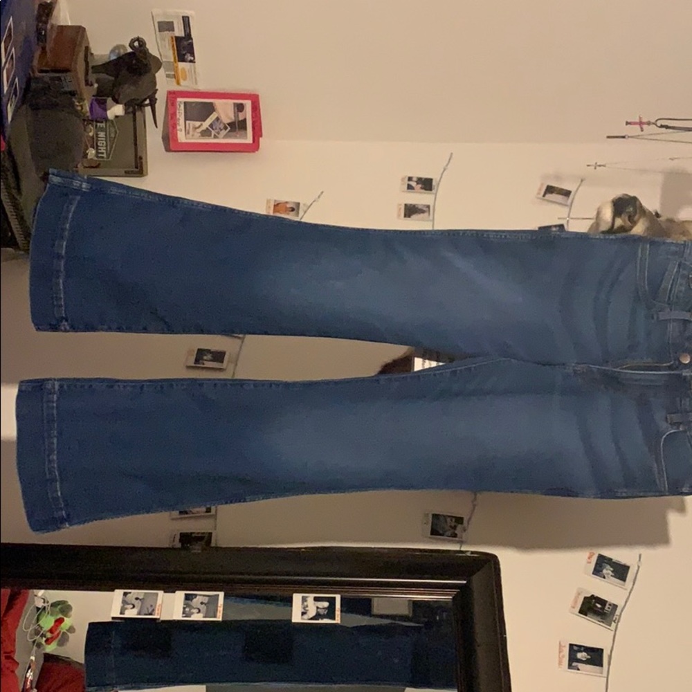 Wrangler wide leg trousers